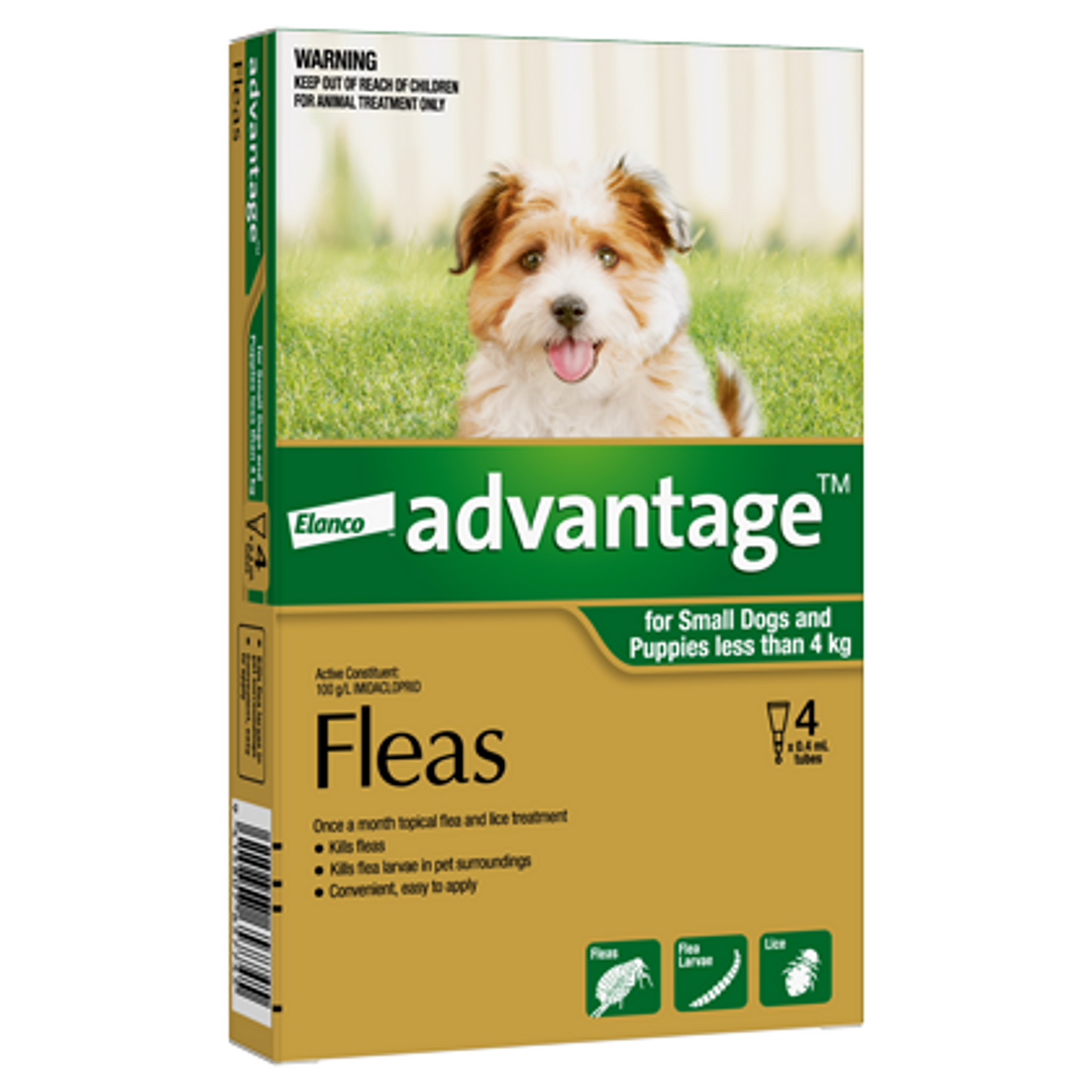 Advantage - Fleas 4pk