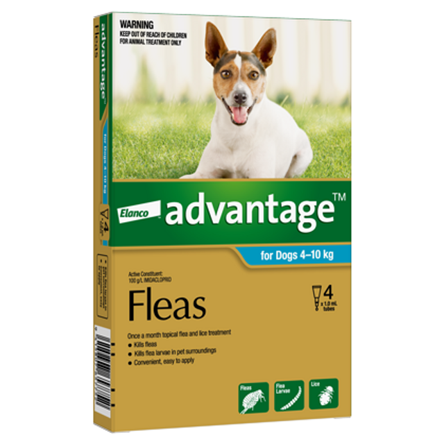 Advantage - Fleas 4pk