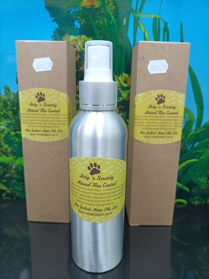NZ Native Oils - Itchy 'n Scratchy Natural Flea Repellent Spray