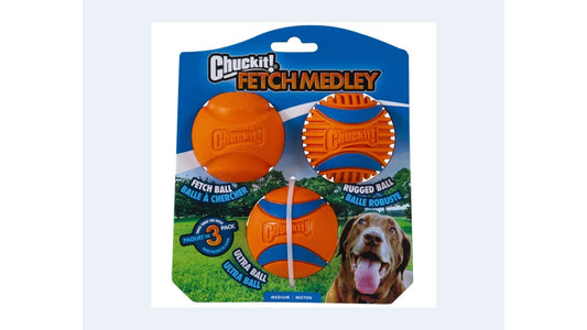 Chuckit! Fetch Medley Gen3 3pk