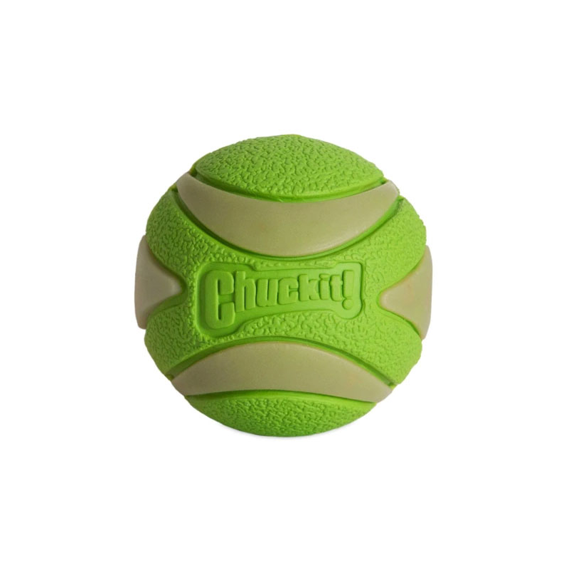 Chuckit! Max Glow Ultra Squeaker Ball Medium