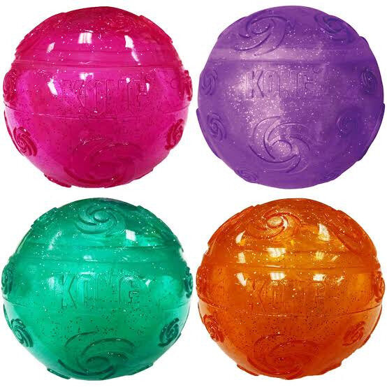 Kong - Squeezz Crackle Ball