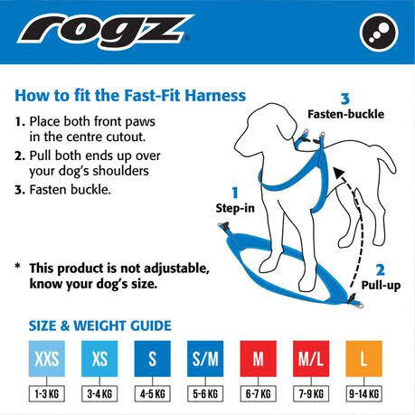 Rogz - Fast Fit Utility Harness