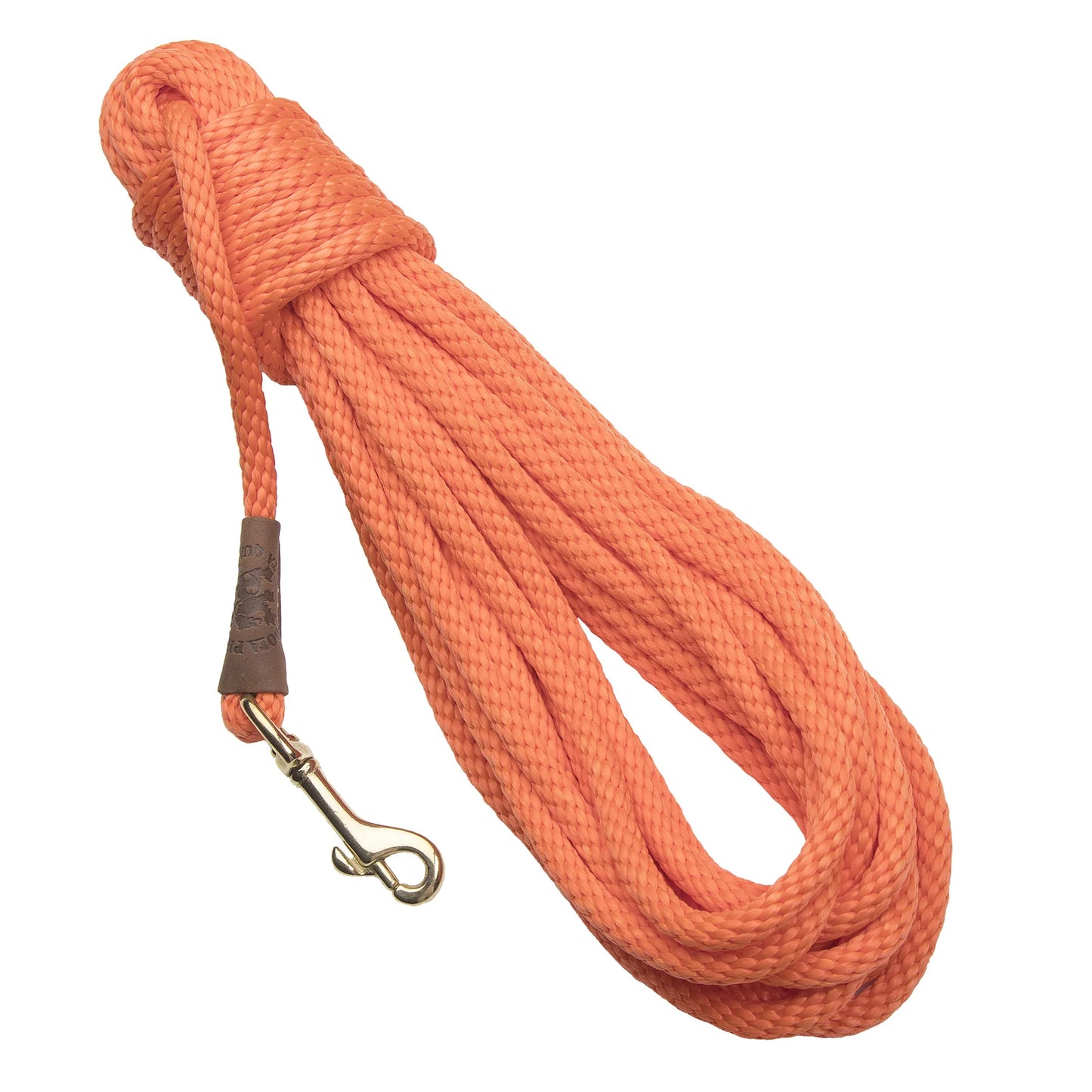 Training Leash Check Cord 3/8' Orange