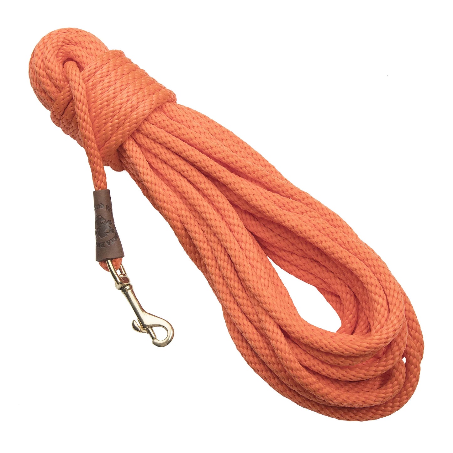 Training Leash Check Cord 3/8' Orange