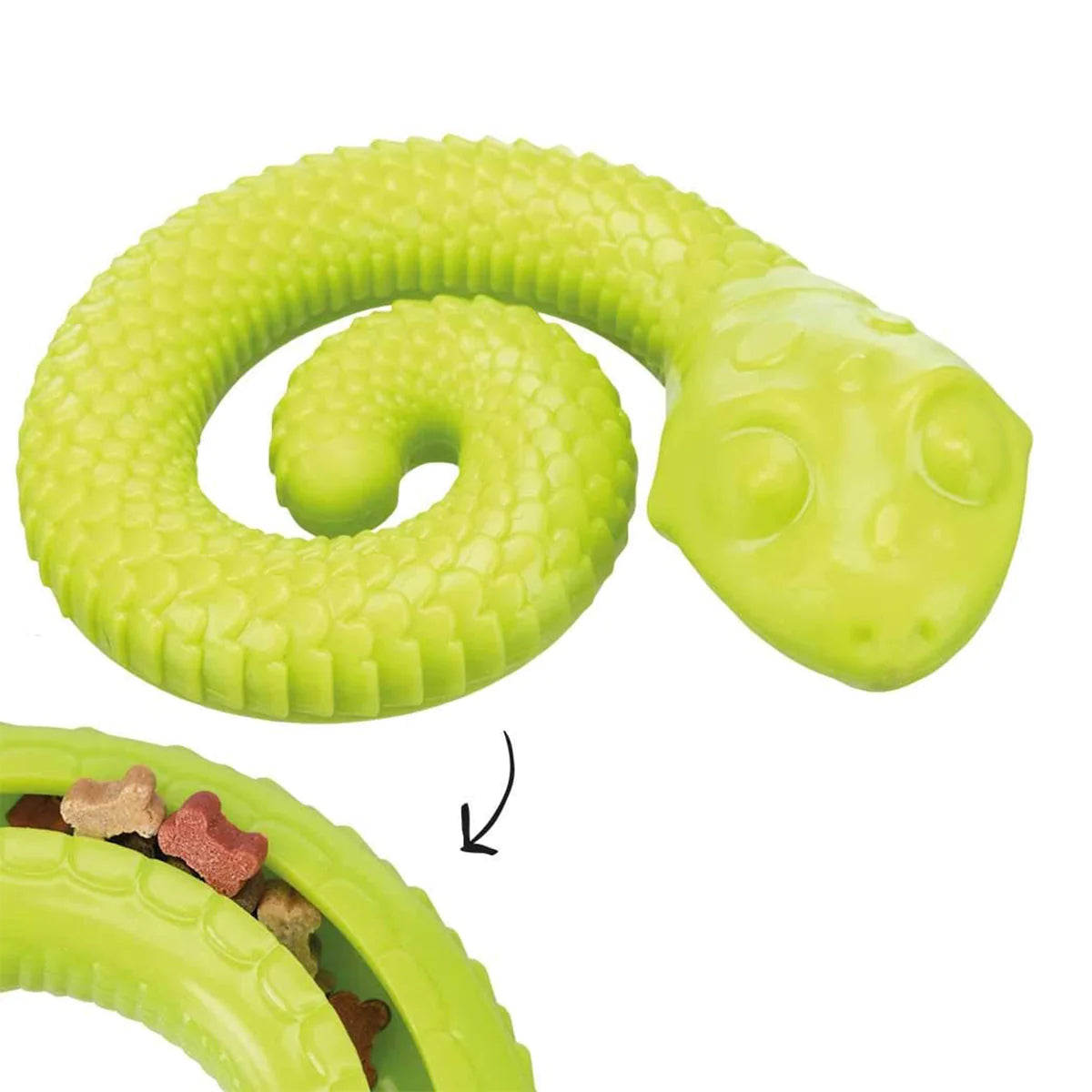 Trixie - Snack Snake Coiled 18cm
