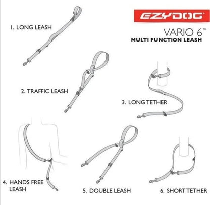 EzyDog Leash Vario 6 - 25mm