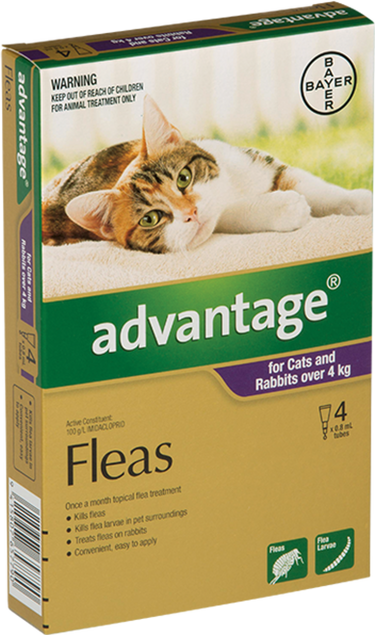 Advantage - Fleas 4pk
