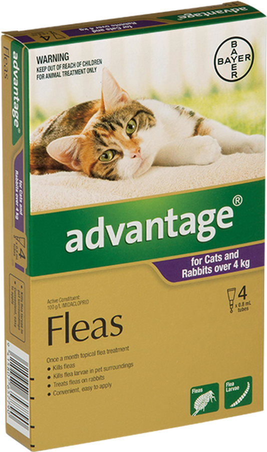 Advantage - Fleas 4pk