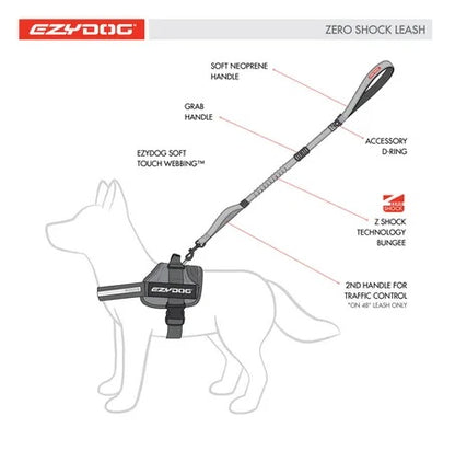 EzyDog Leash Zero Shock