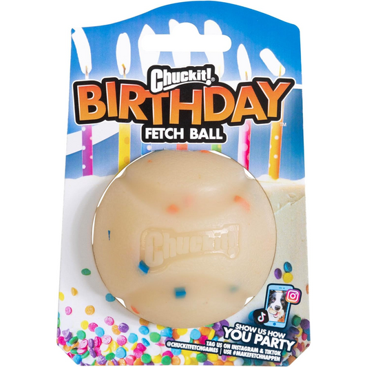 Chuckit! Birthday Fetch Ball Medium