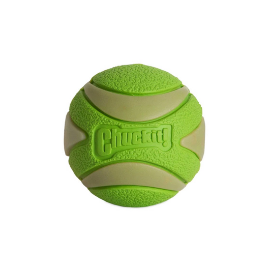 Chuckit! Max Glow Ultra Squeaker Ball Medium