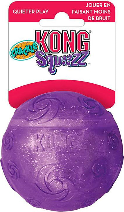 Kong - Squeezz Crackle Ball