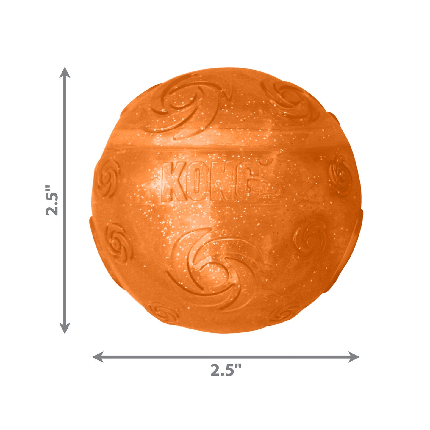 Kong - Squeezz Crackle Ball