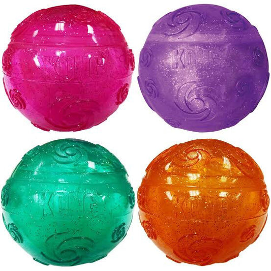 Kong - Squeezz Crackle Ball
