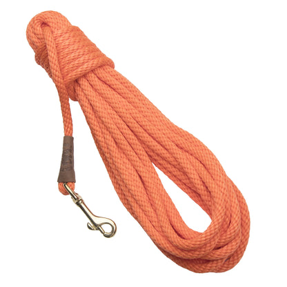 Training Leash Check Cord 3/8' Orange