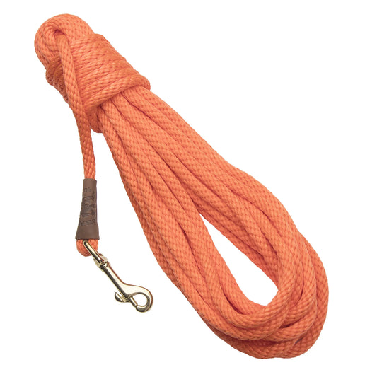 Training Leash Check Cord 3/8' Orange